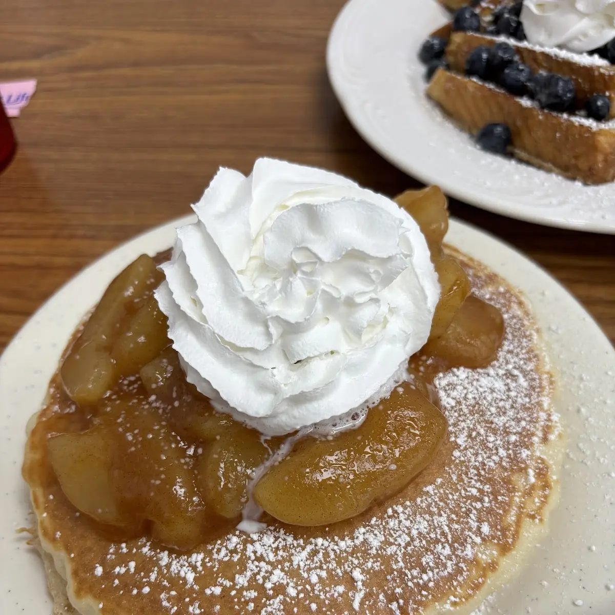 Cinnamon Apple Pancakes