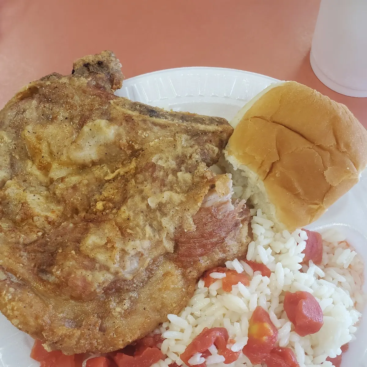 Fried Pork Chop Lunch Special