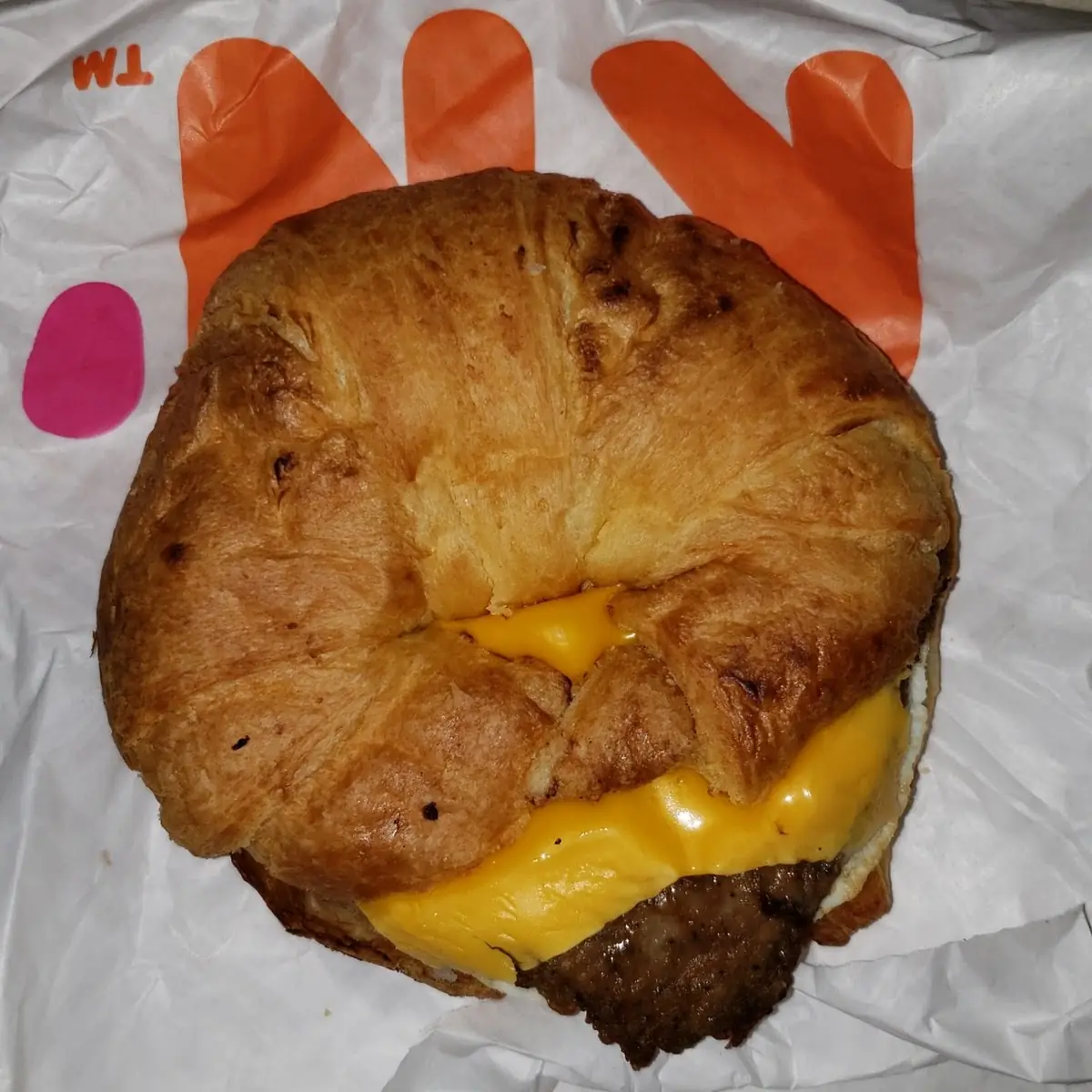 Turkey Sausage Egg and Cheese