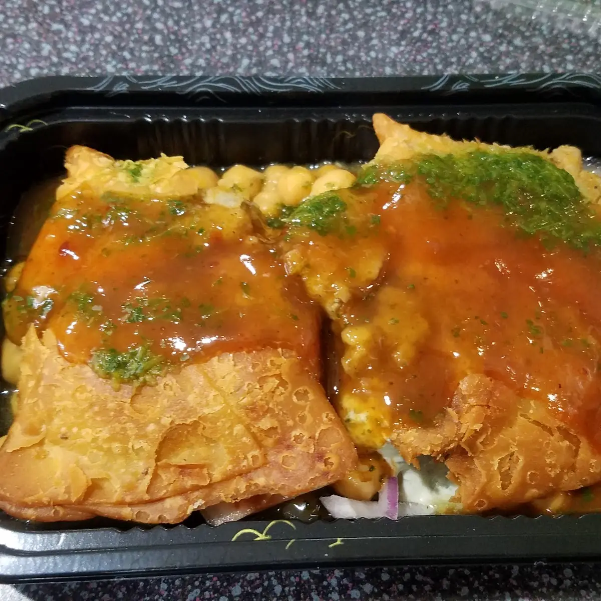 Samosa Chaat