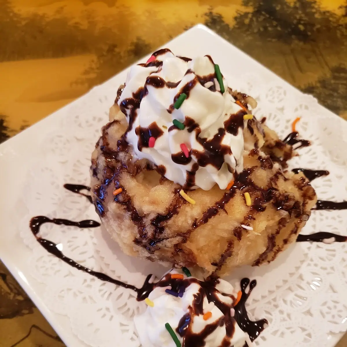 Fried Tempura Cheese Cake