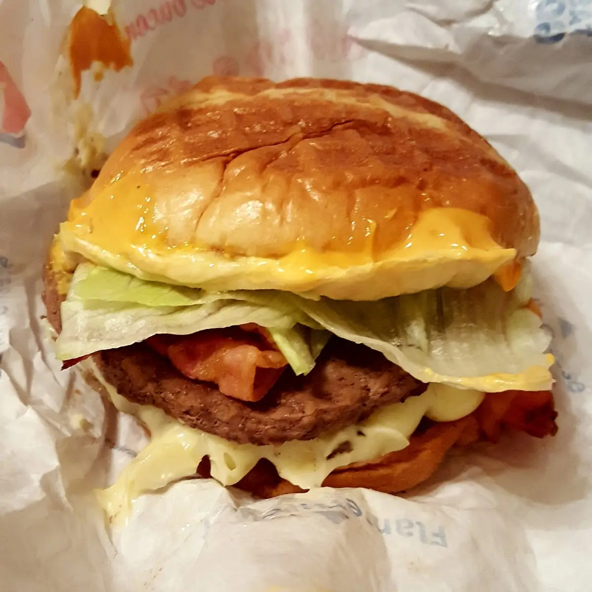 Flamethrower Burger