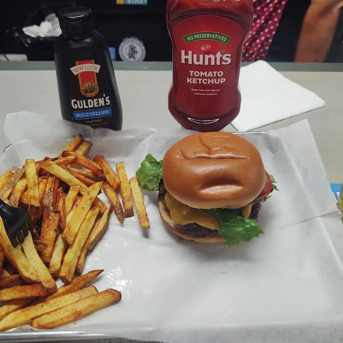 Boss Burger and Fries