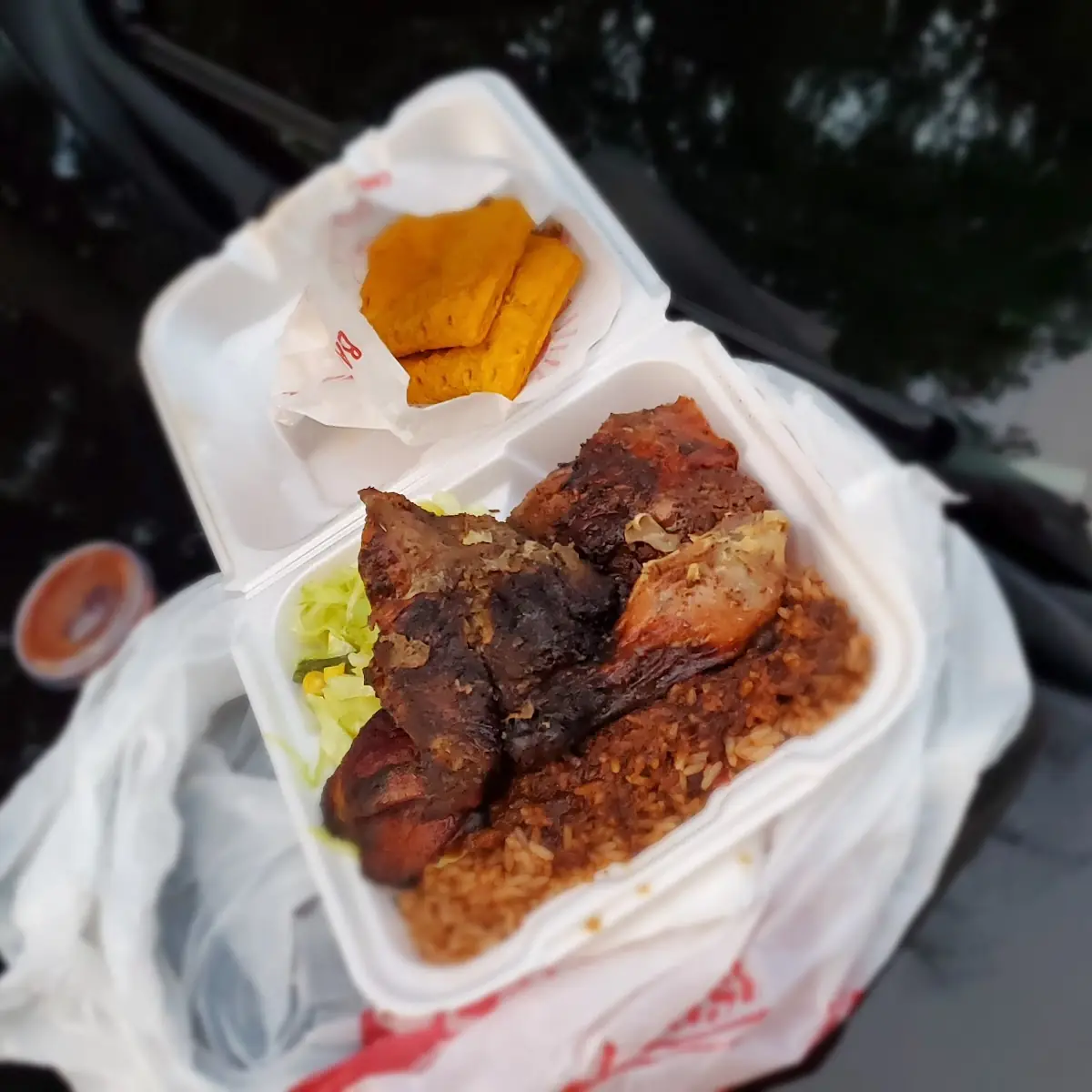 Jerk Chicken Rice and Peas