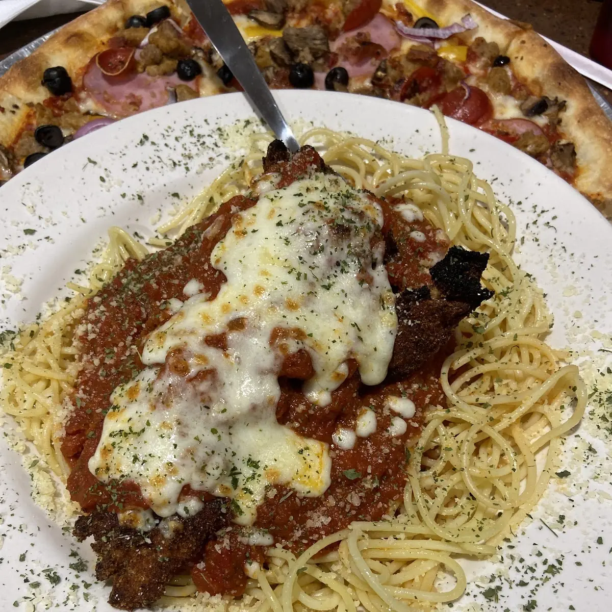 Chicken Parmesan Dinner
