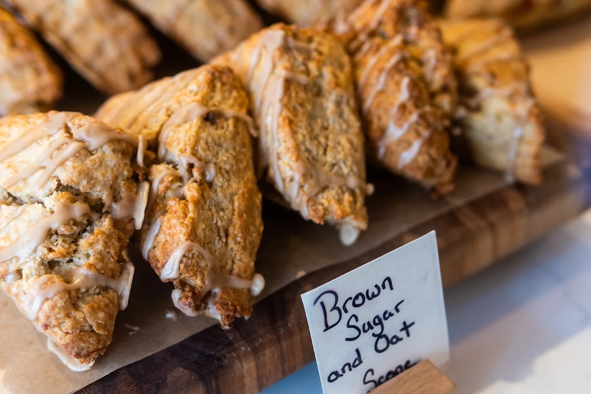 Brown Sugar Oat Scone