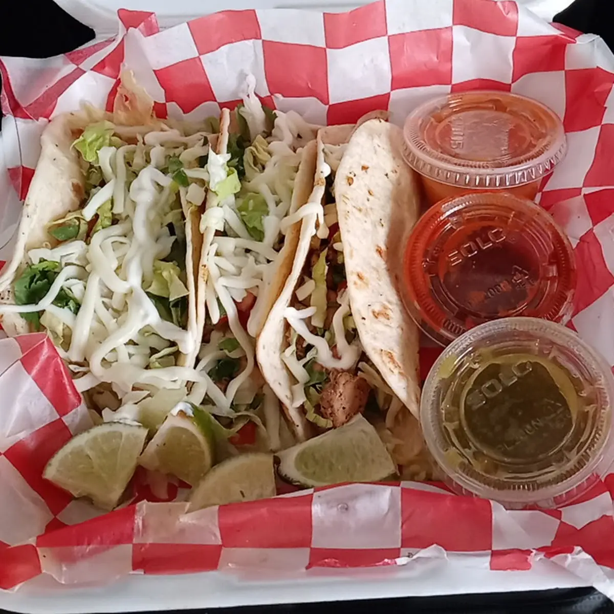 Chicken Taco American Style