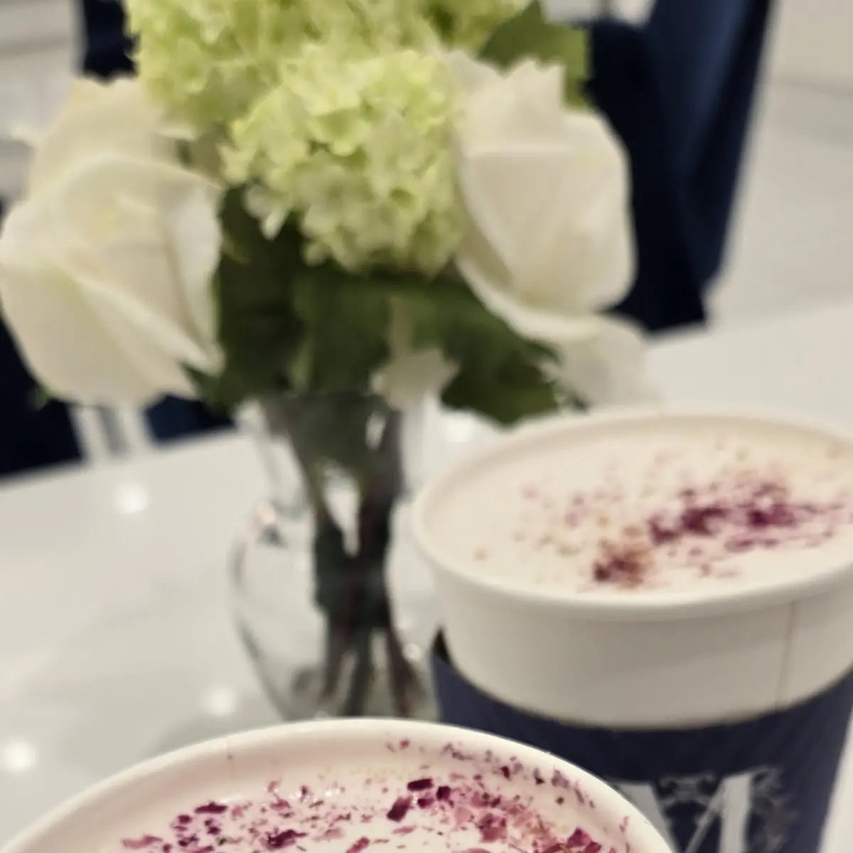 Rose Tea Latte