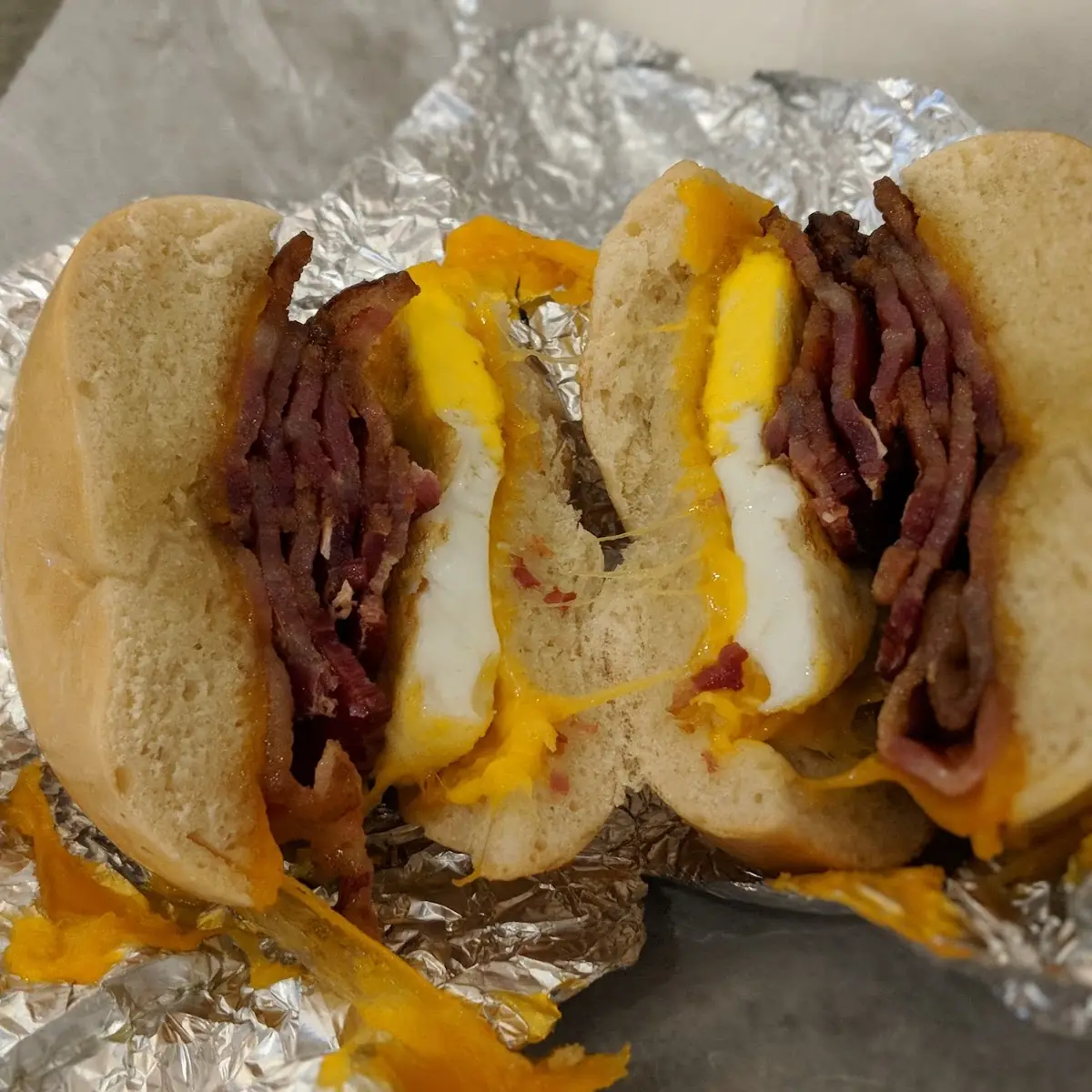 Bacon Egg Cheese Bagel