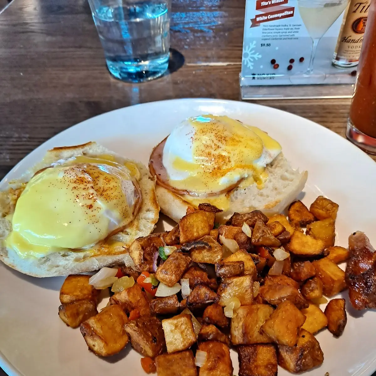 Adobo Pork Benedict