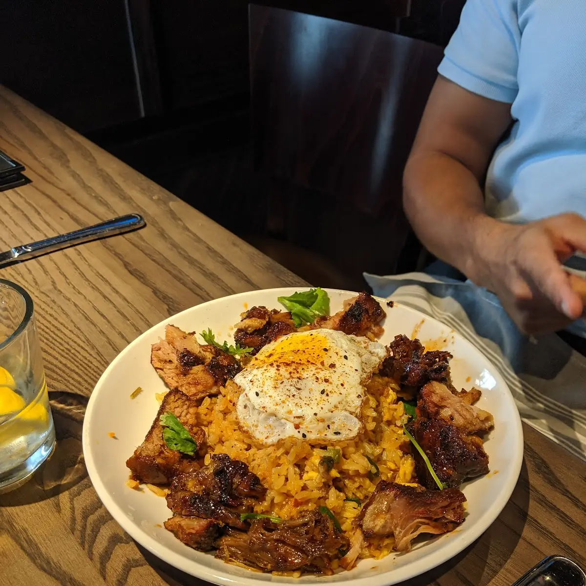 Gochuchang Korean BBQ Pork & Kimchi Fried Rice