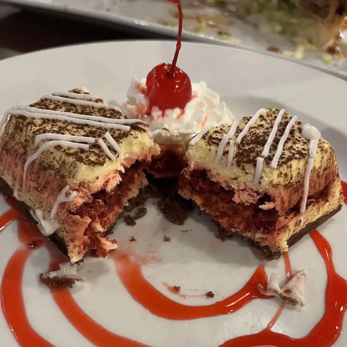 Red Velvet Tiramisu Dessert
