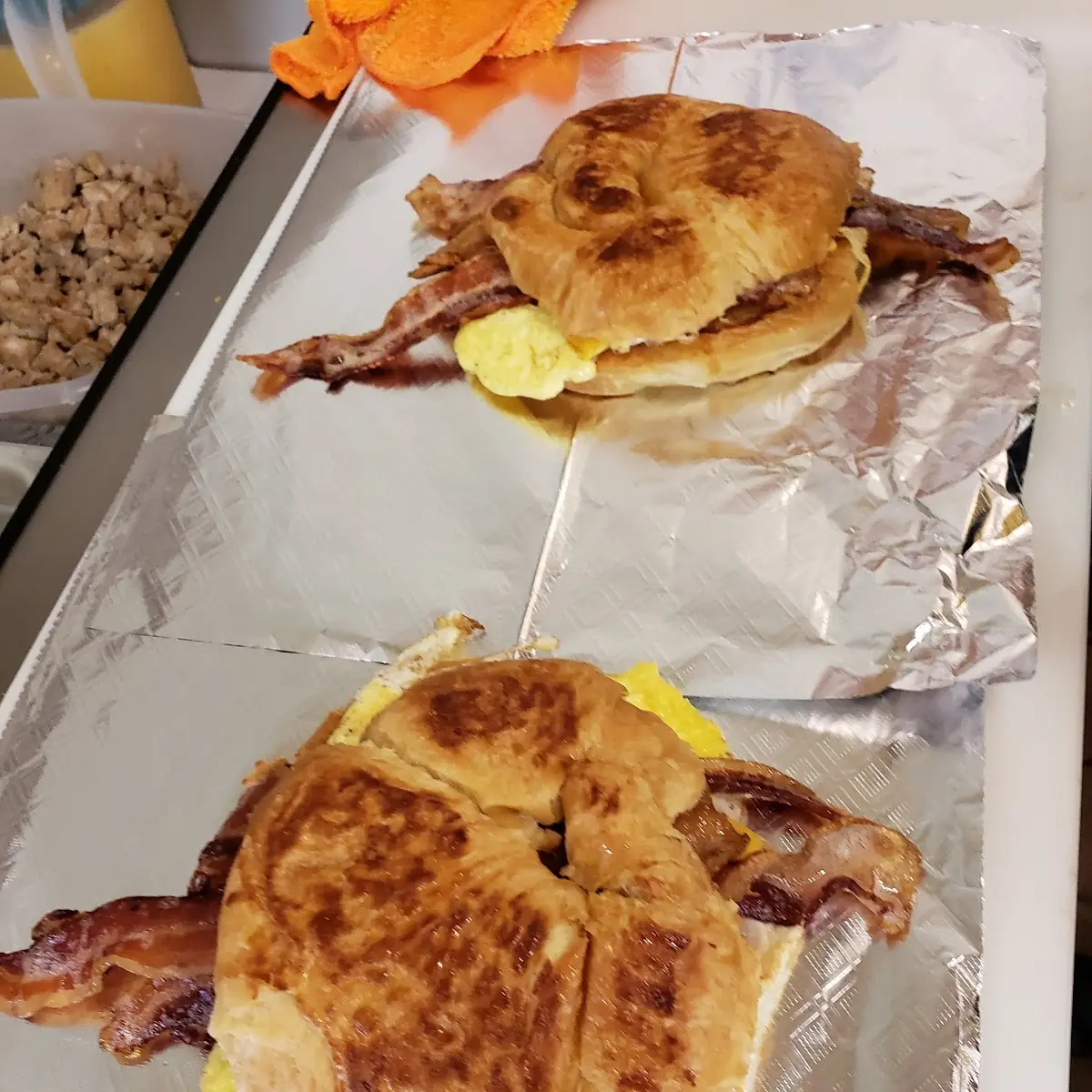 Bacon Egg and Cheese Croissant