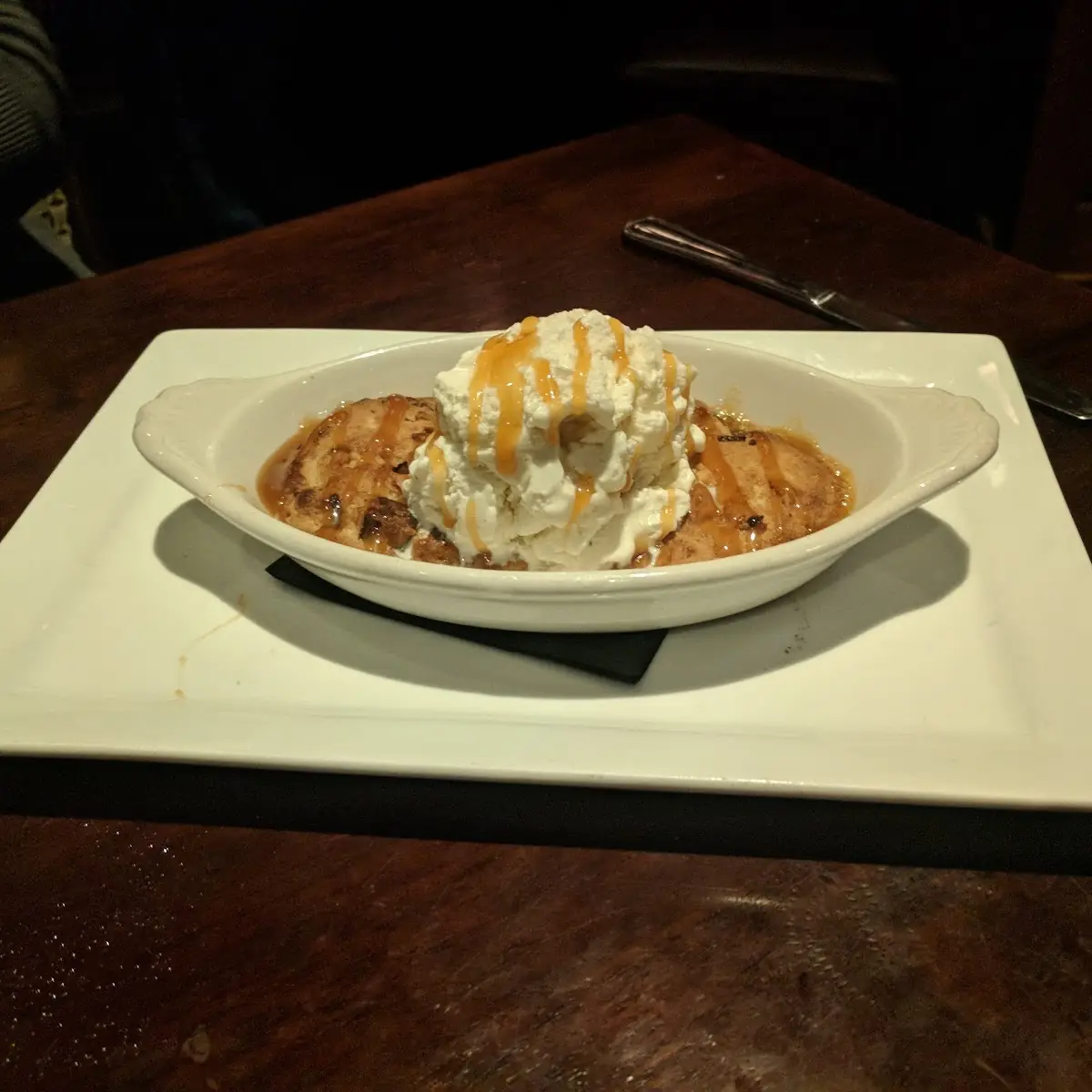Whiskey Bread Pudding