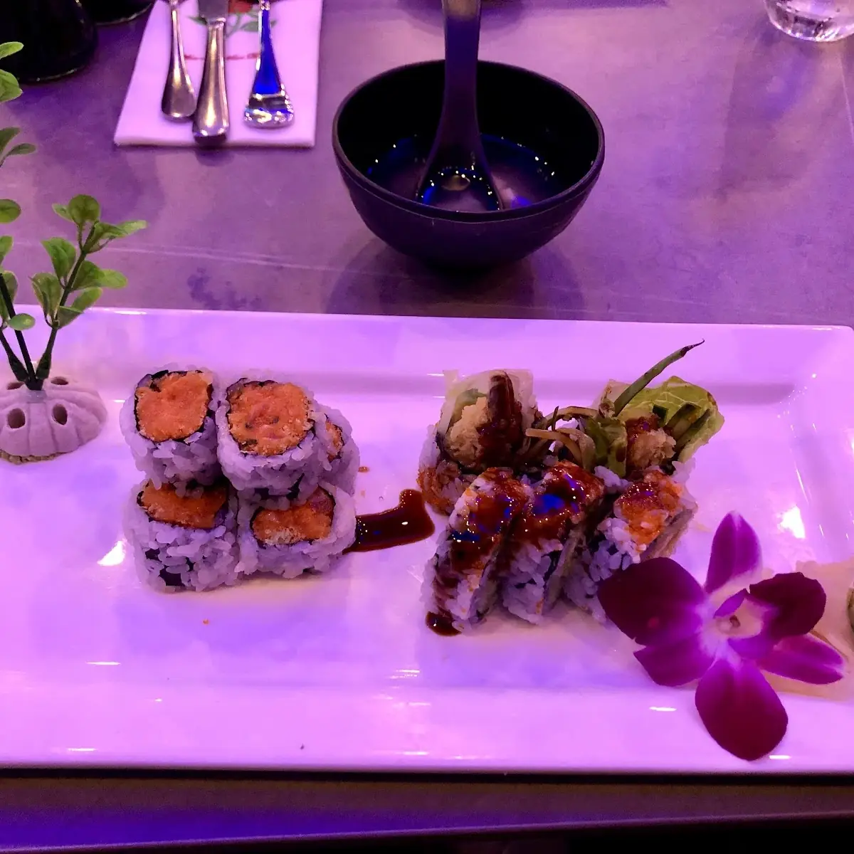 Salmon Roll & Shrimp Tempura Roll