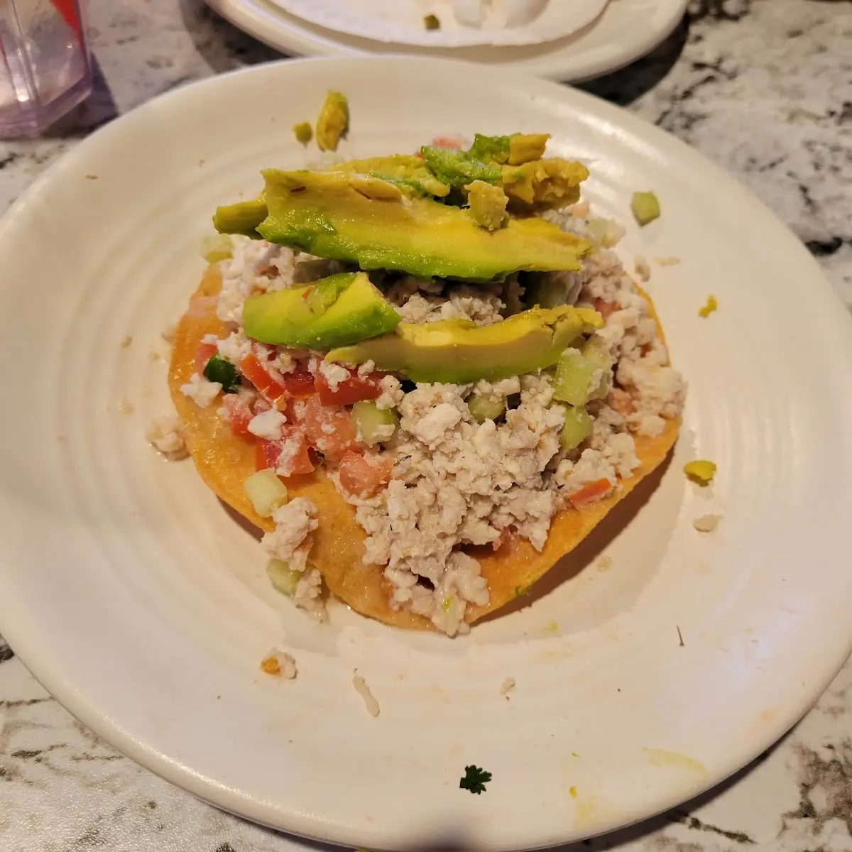 Ceviche Tostada