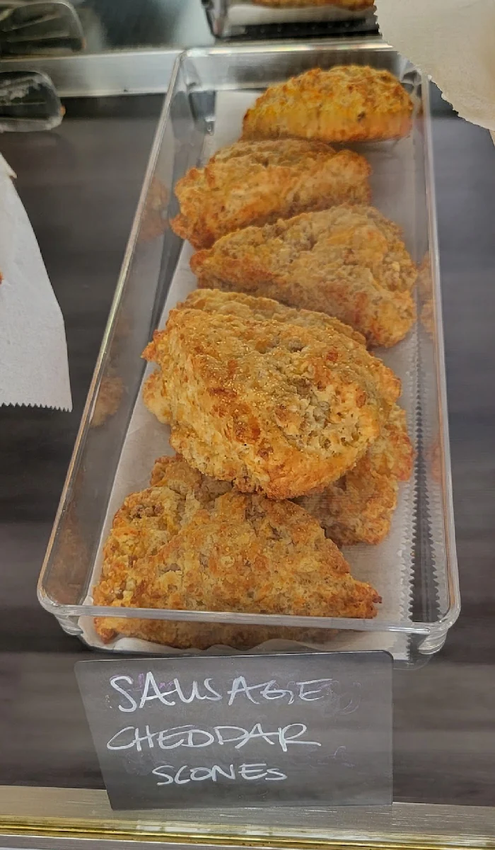 Sausage and Cheddar Scones