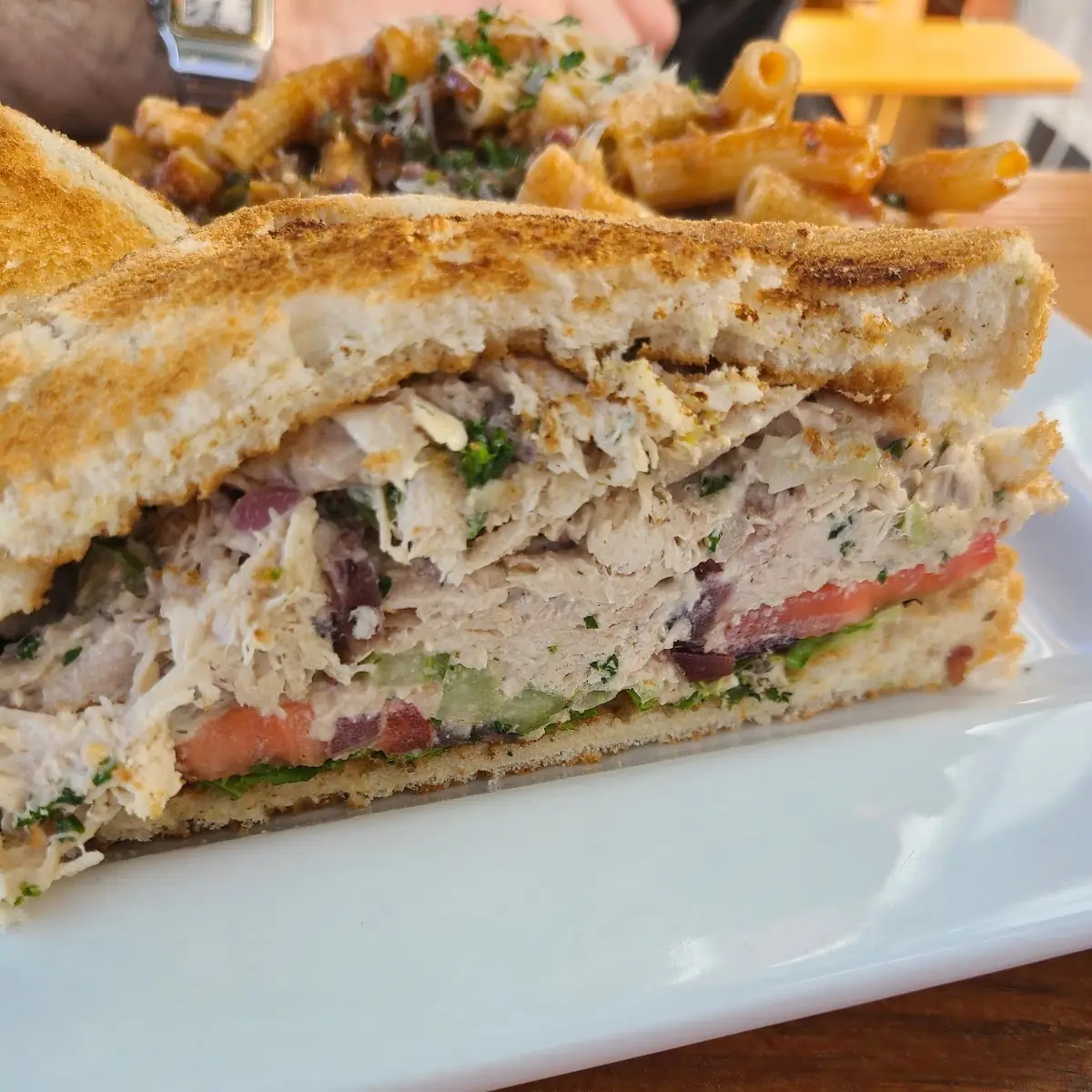 Hand Pulled Chicken Salad