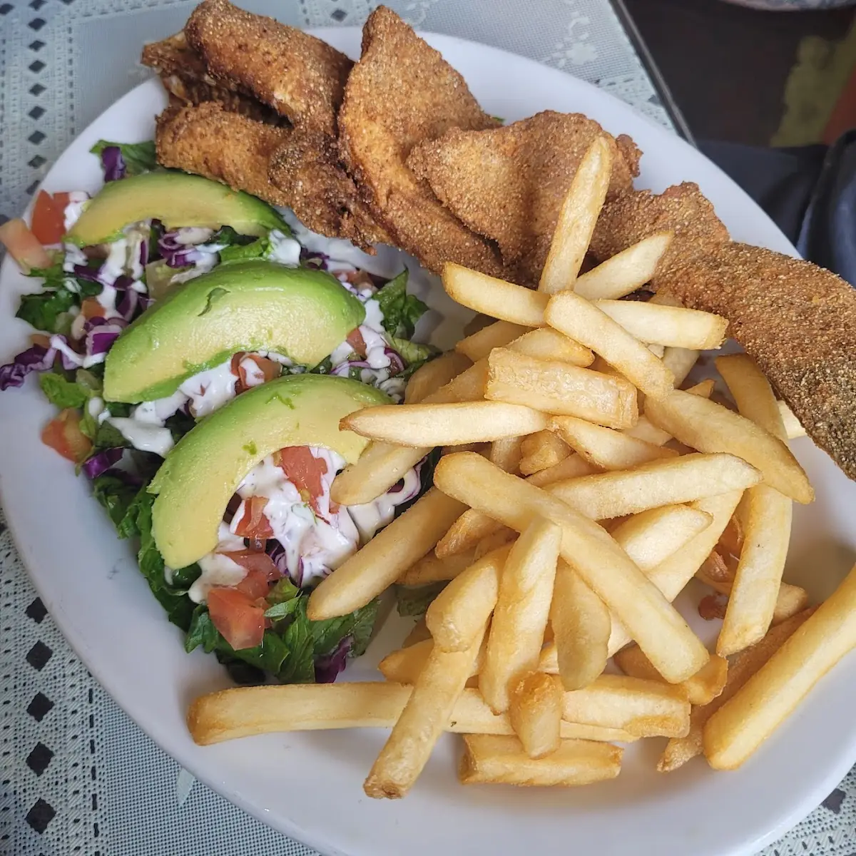 Fried Fish Platter