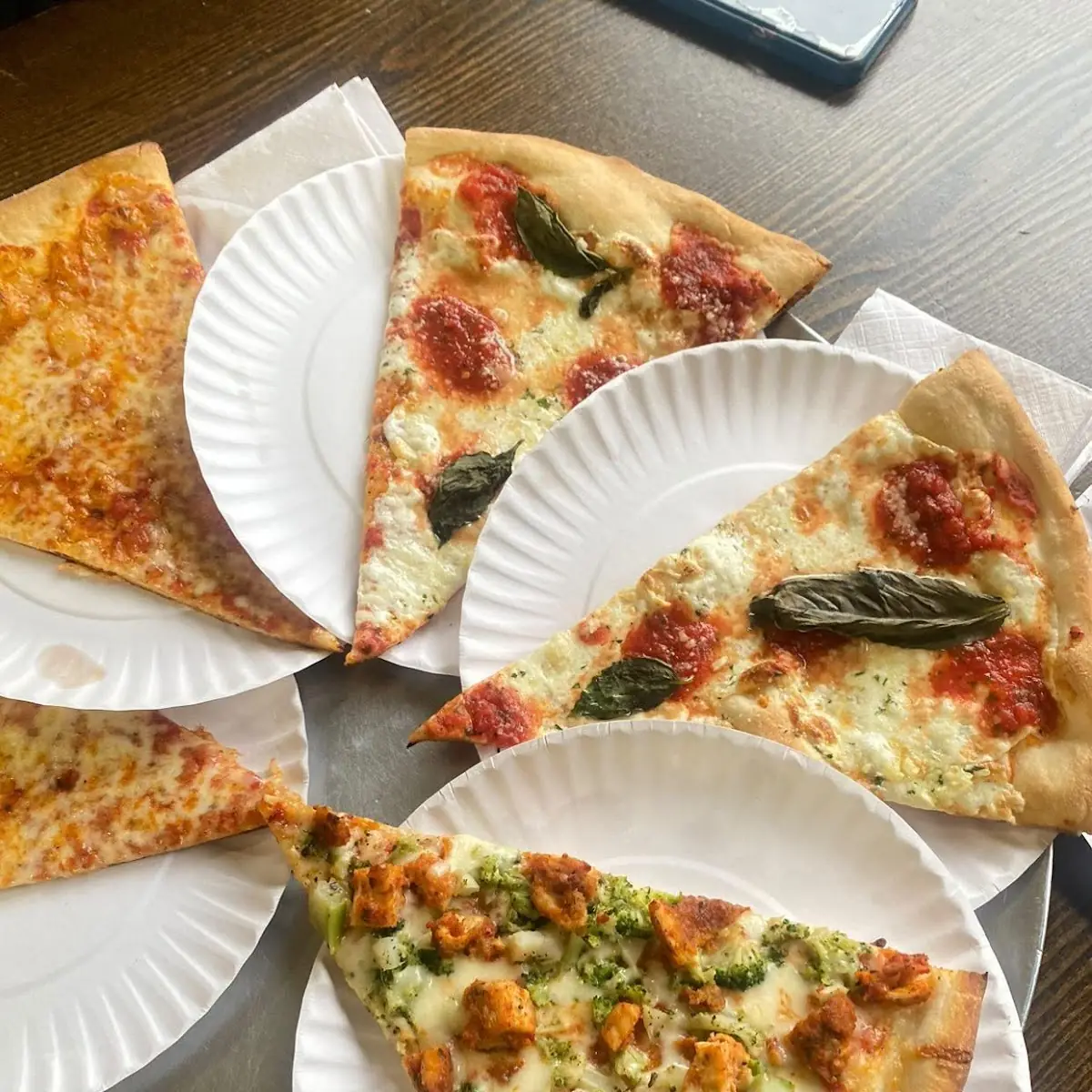 Chicken & Tomato Pizza Slice