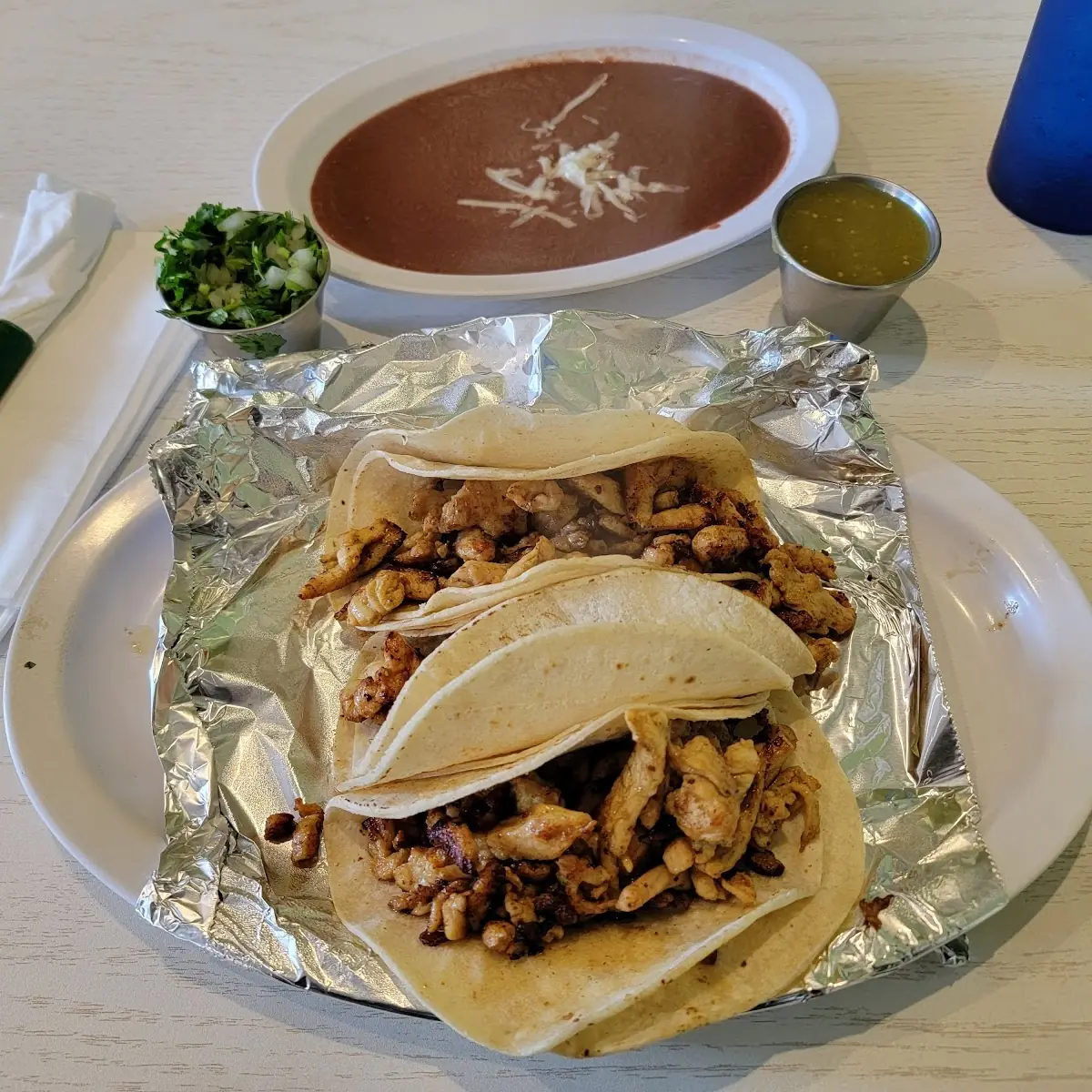 Traditional Chicken Tacos