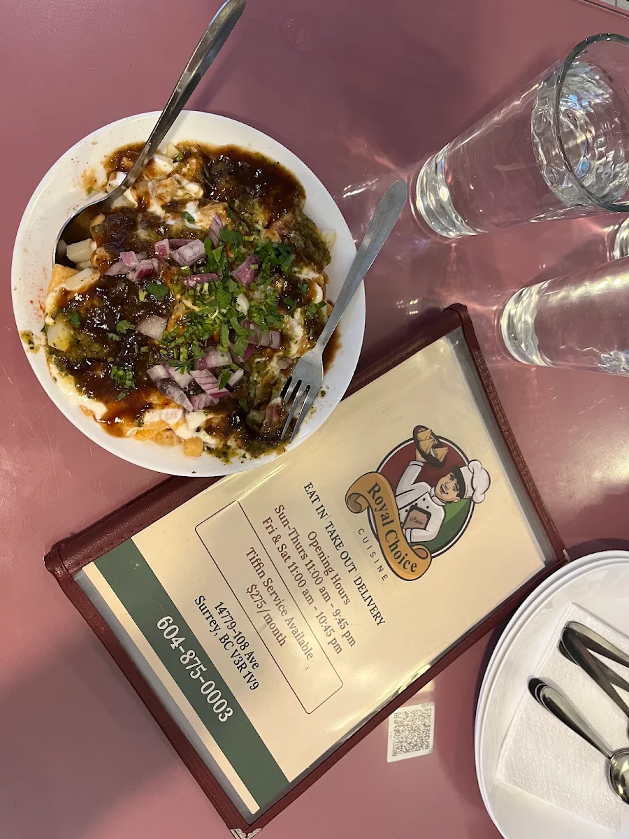 Chaat Papdi Chaat, Royal Choice Indian Cuisine