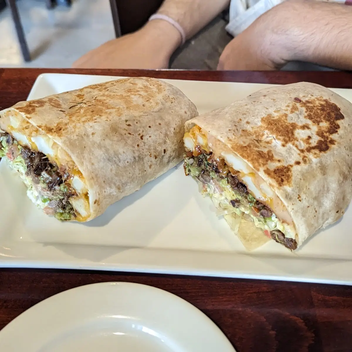 Chorizo Breakfast Burrito