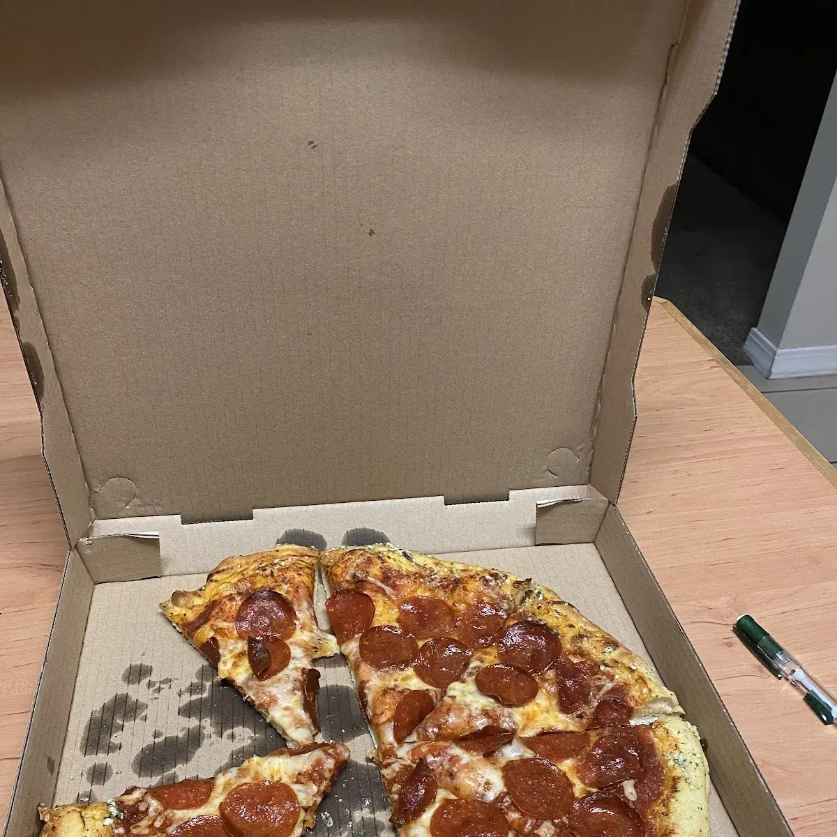 Pepperoni and Ham Pizza Slices