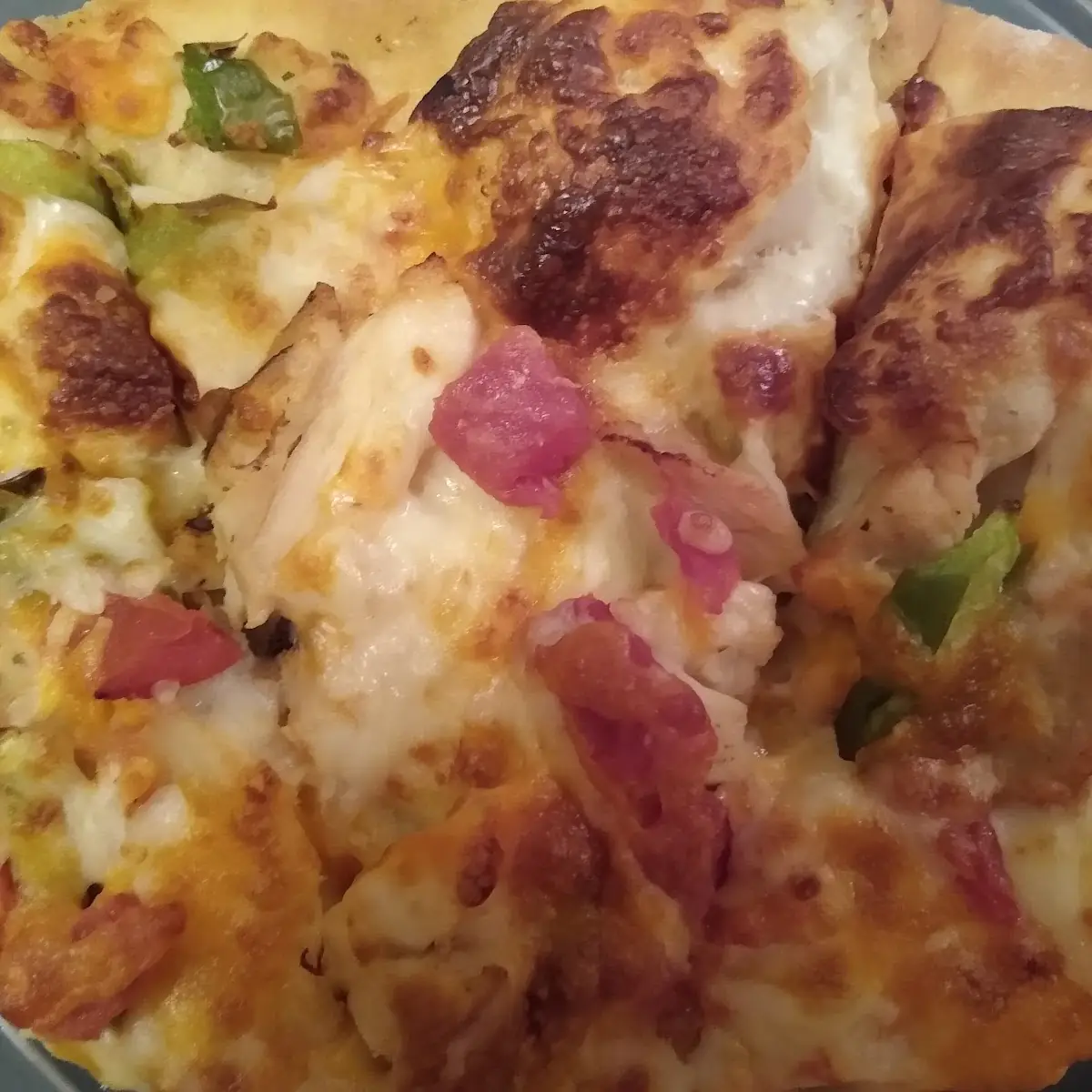 Ham and Cheese Pizza