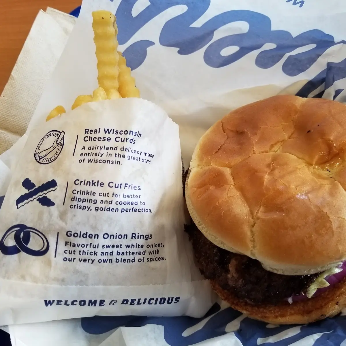 Bacon Cheddar Butter Burger