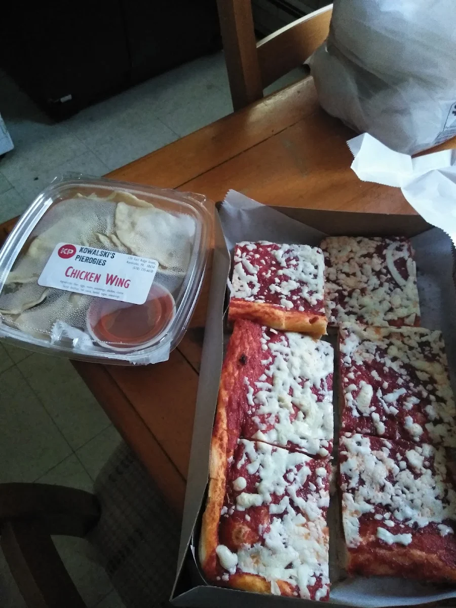 Chicken Wing Pierogies N Pizza
