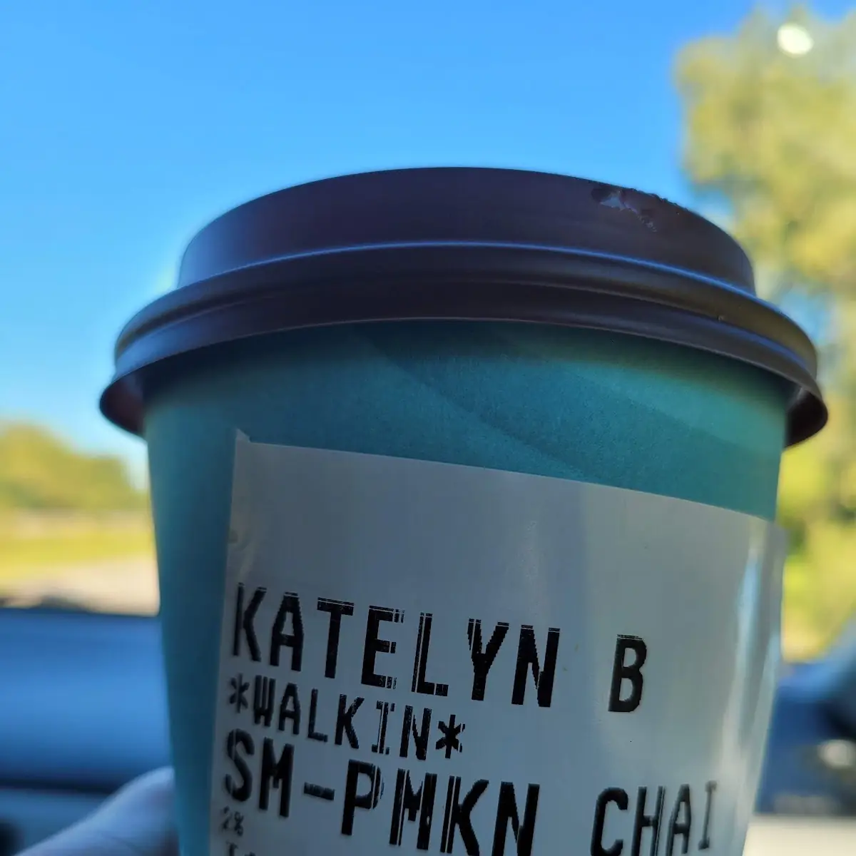 Pumpkin Chai Latte