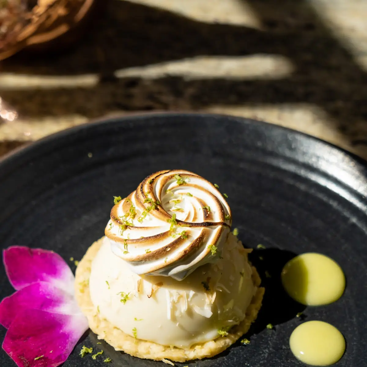 Passion Fruit Baked Alaska