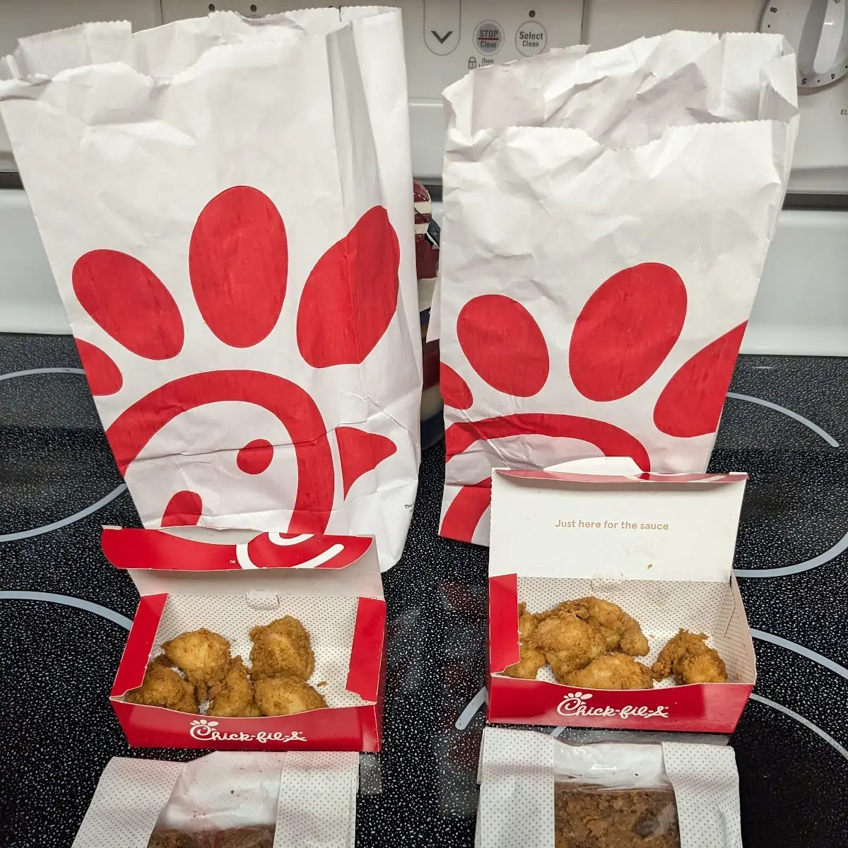 Chicken Nuggets and a Brownie