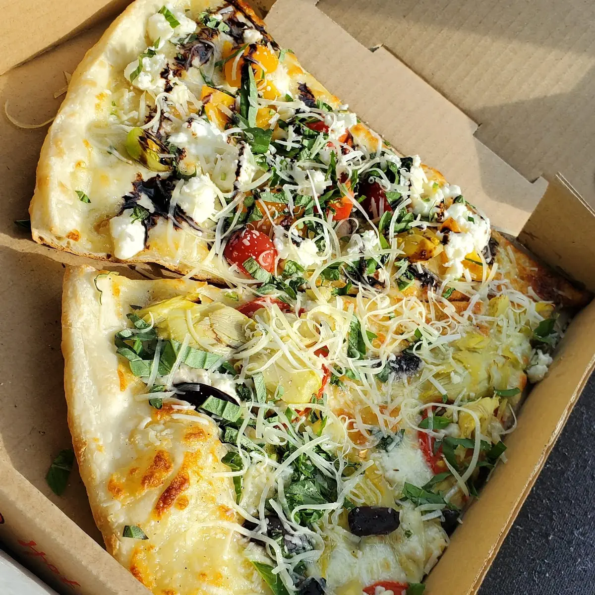 Artichoke Pizza Slice
