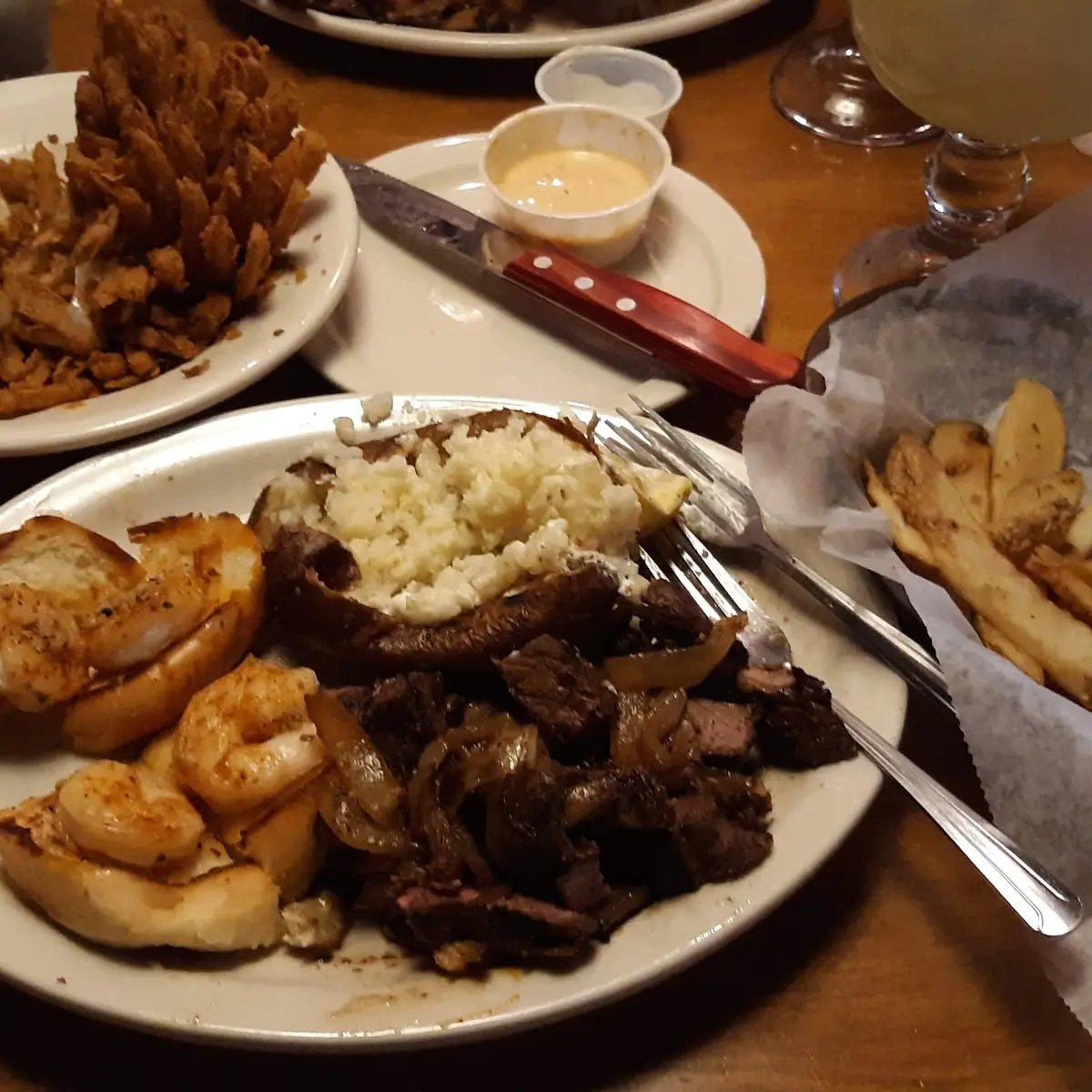 Steak and Shrimp
