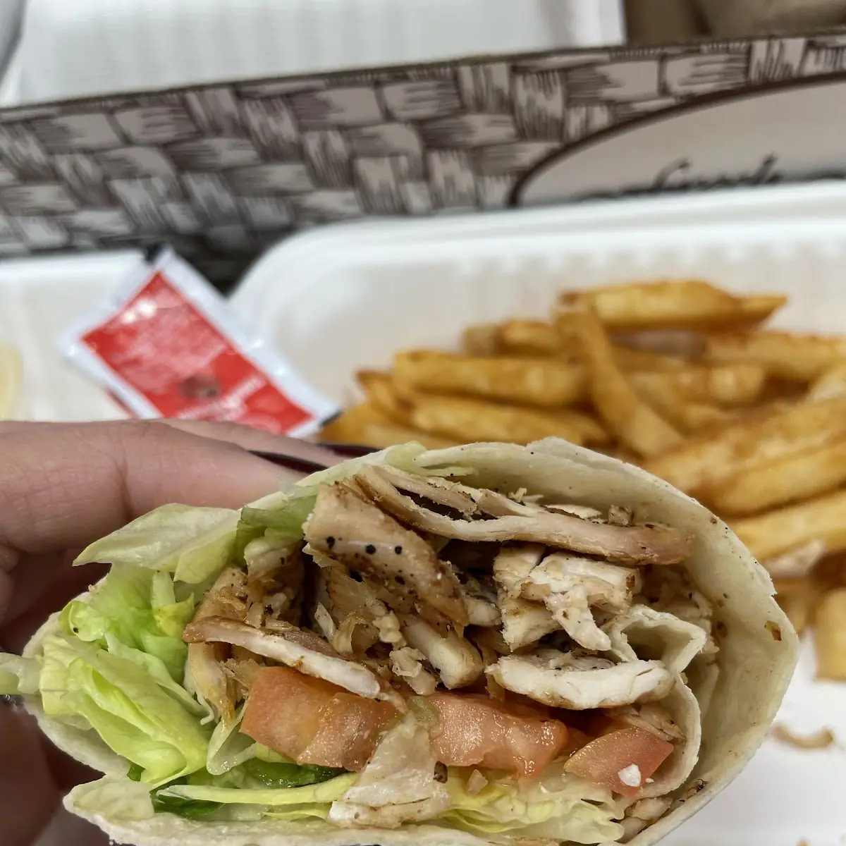 Cheesesteak or Chicken Cheesesteak Wrap