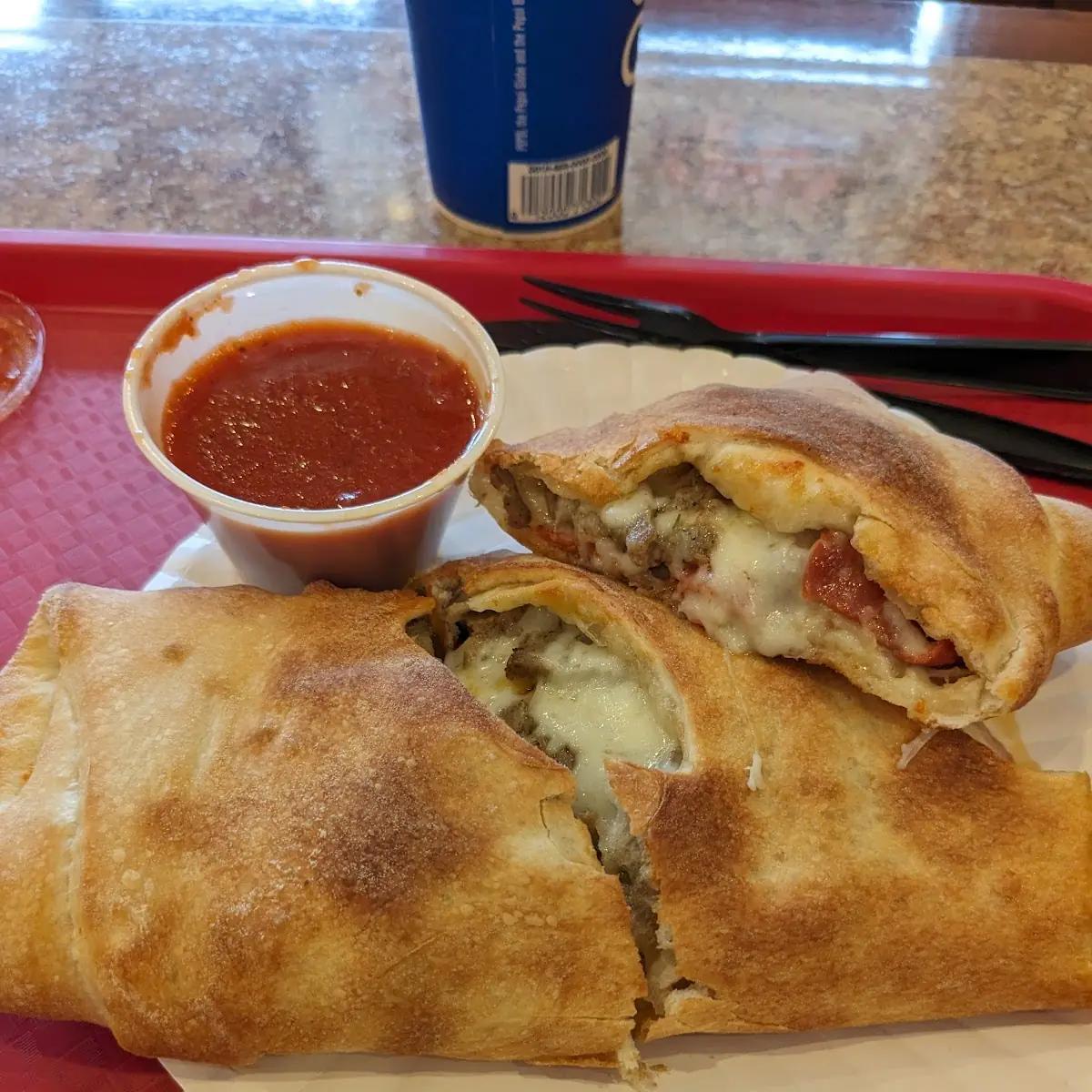 Meat Lovers Stromboli