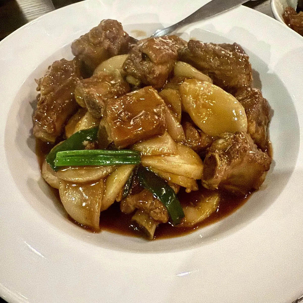 Spare Ribs Rice Cake