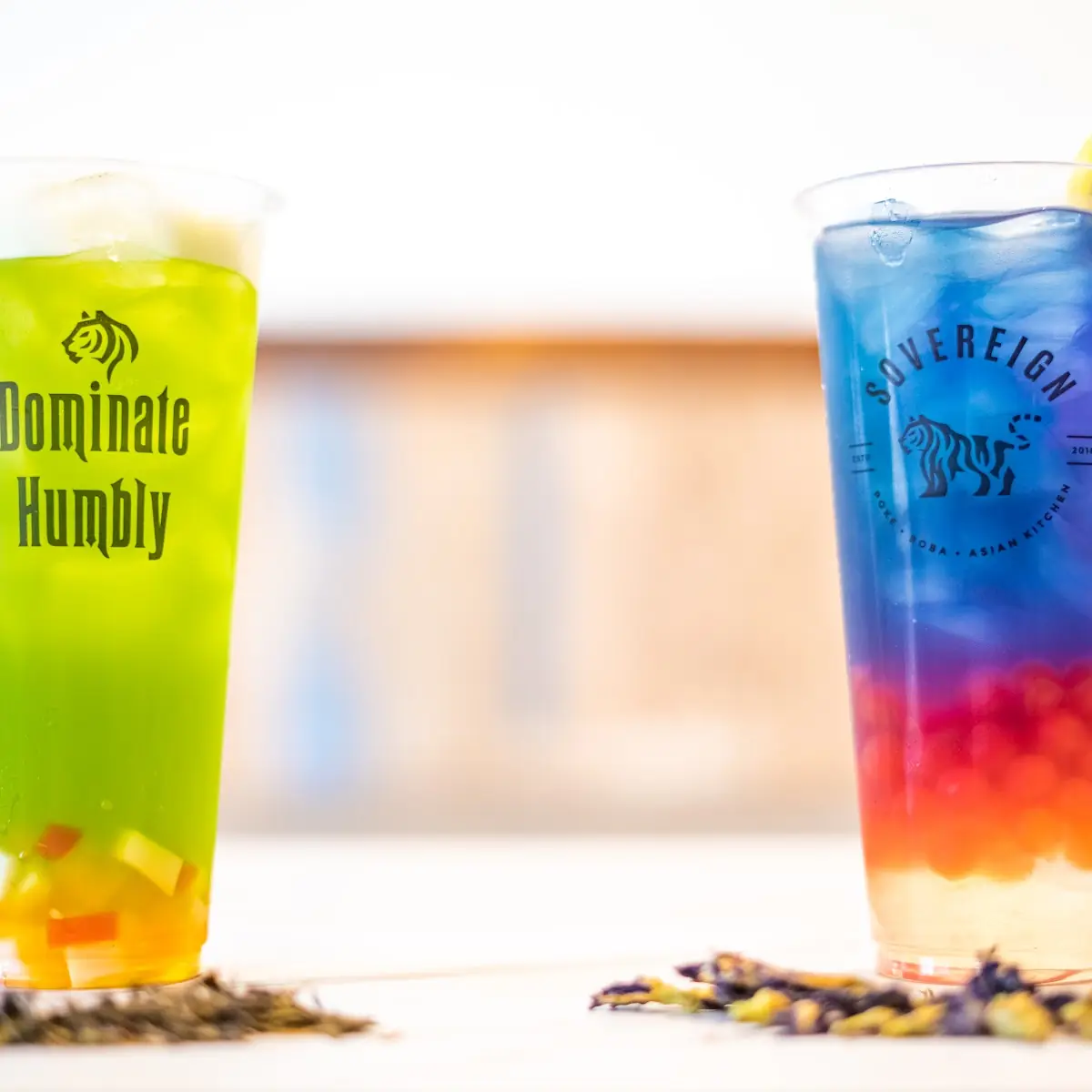 Butterfly Dragon Fruit Tea
