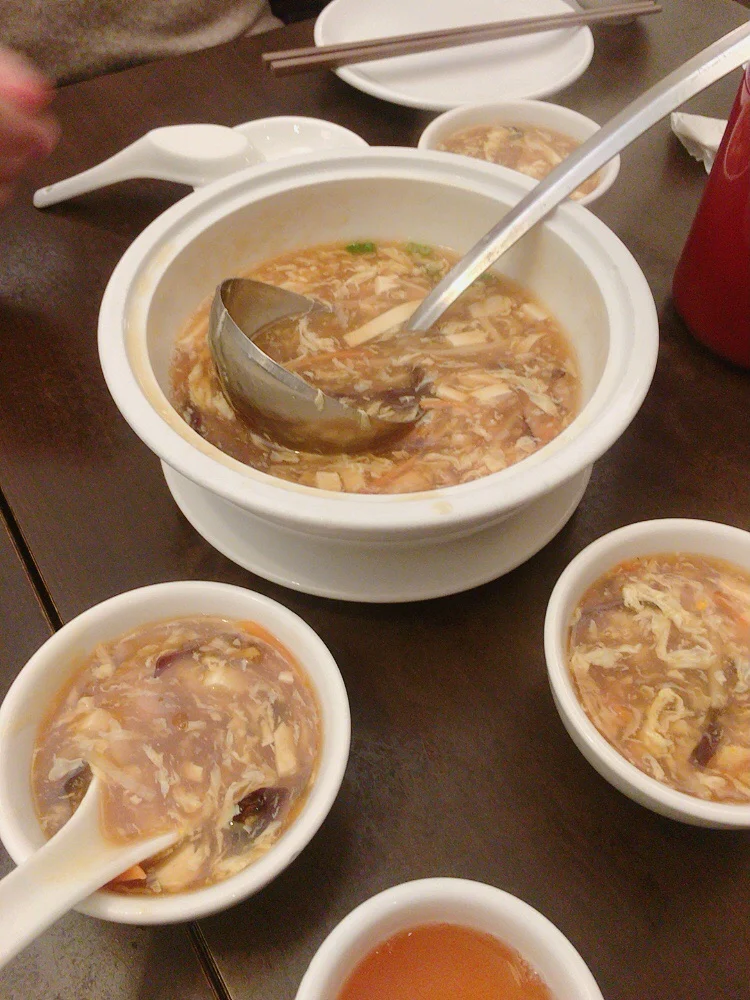 Fish Maw Soup with Fresh Crab Meat