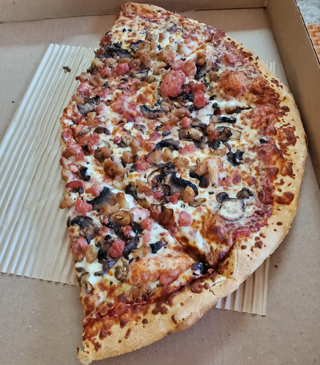 Italian Sausage Bacon Mushroom, City Pizza