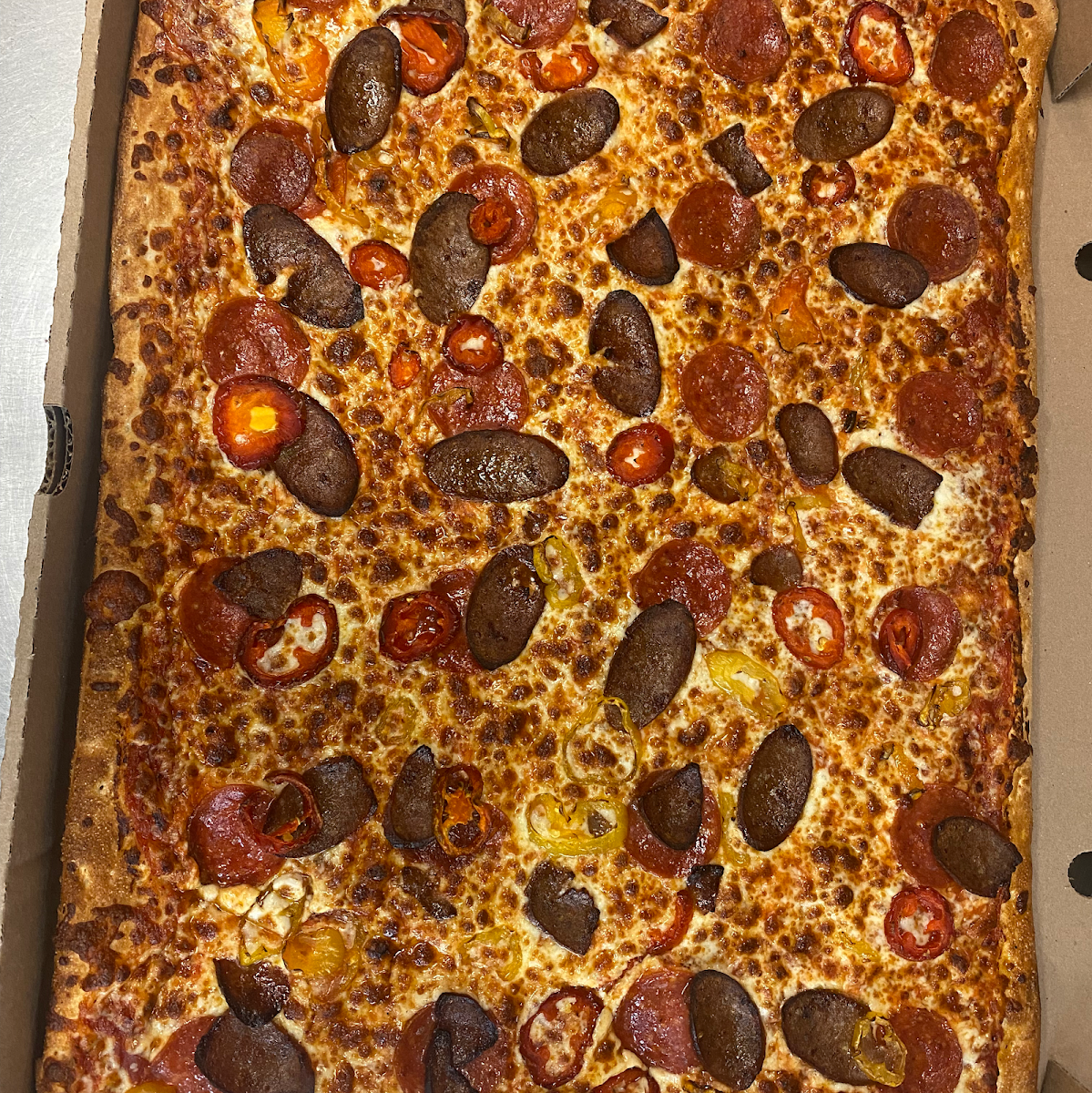 Party Size Jumbo Pizza with One Topping, City Pizza