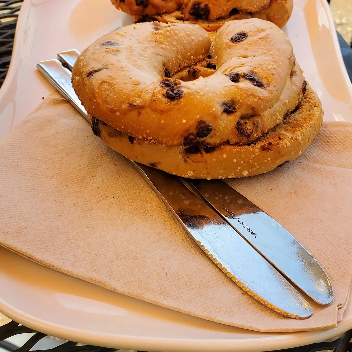 Chocolate Chip Bagel
