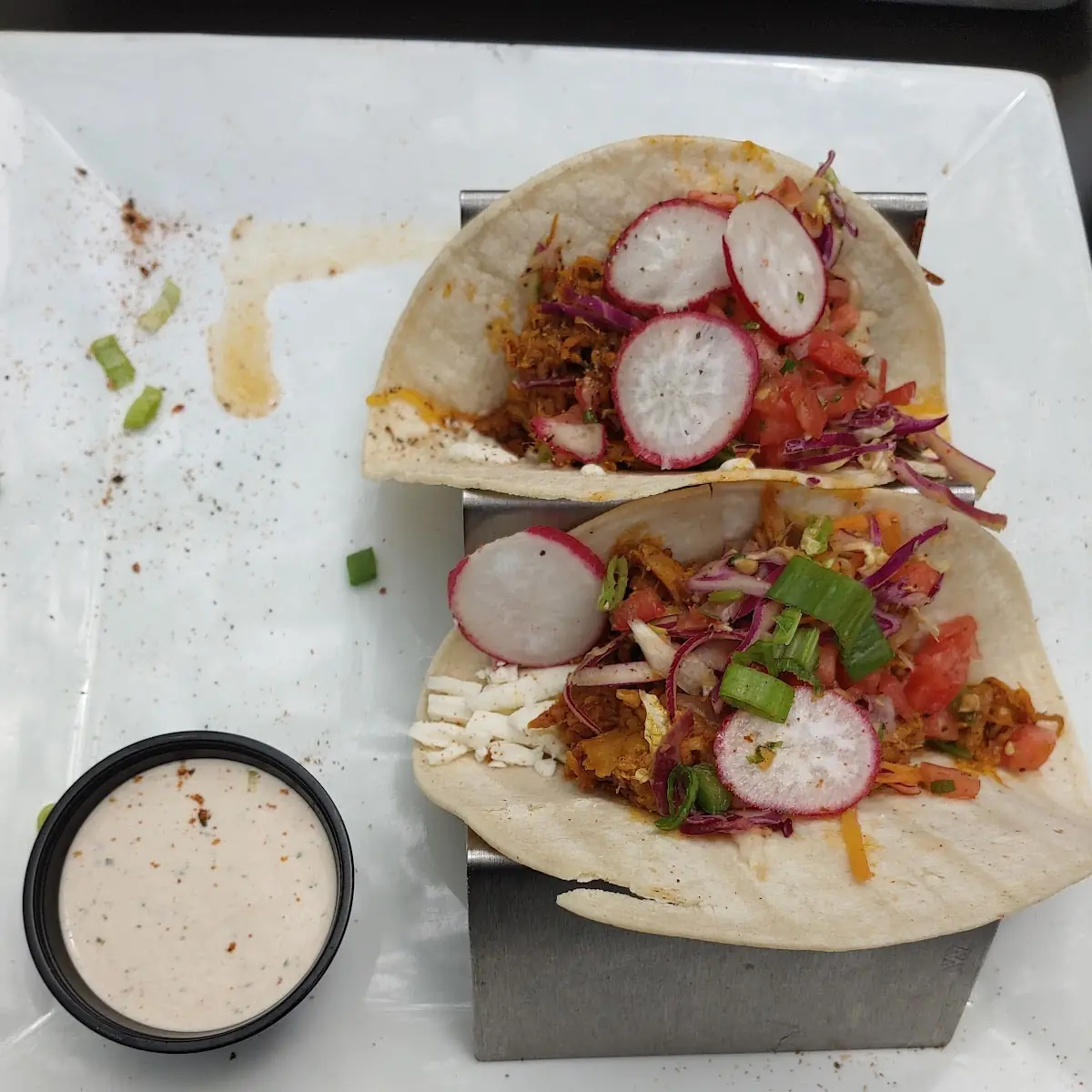 Fried Chicken Tacos