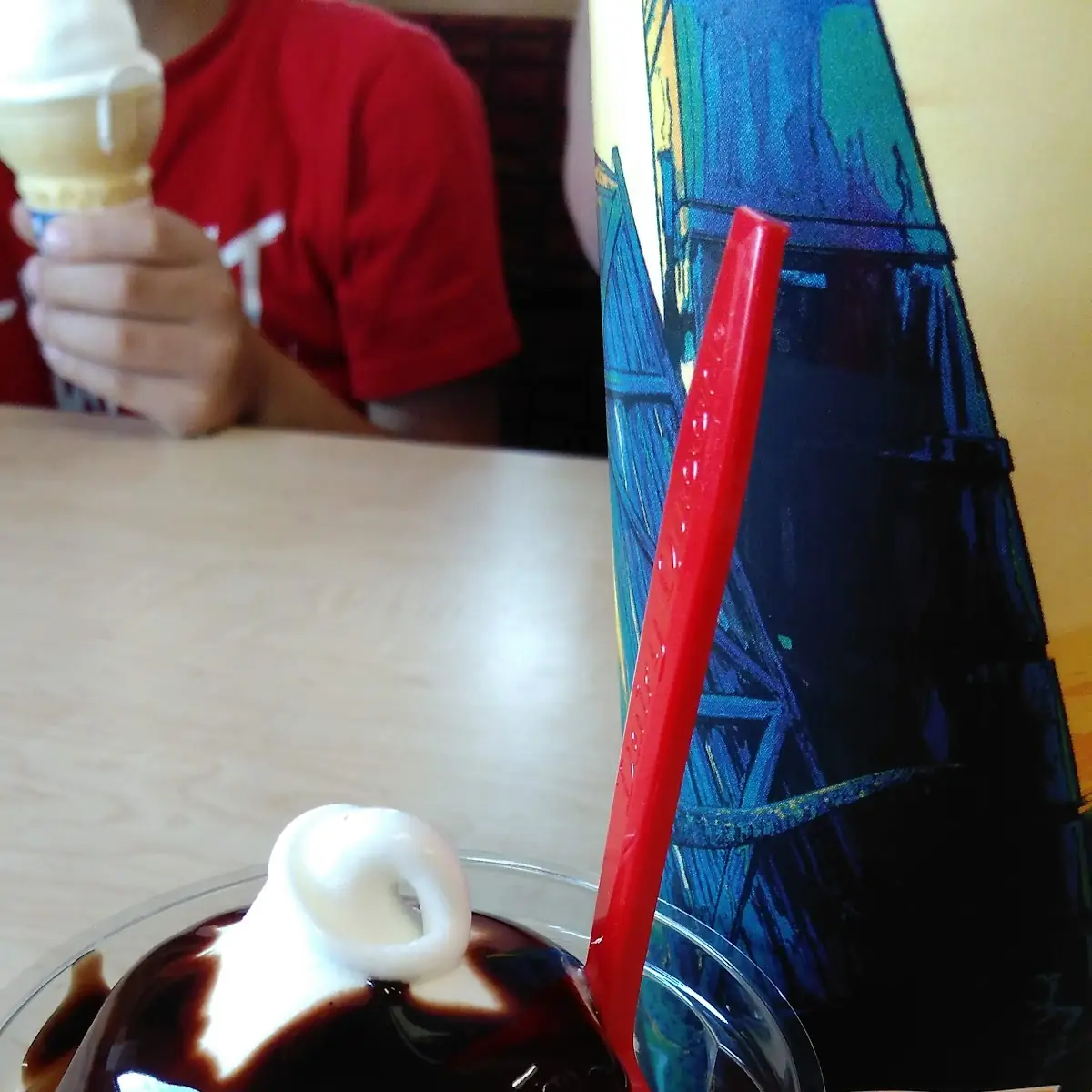 Chocolate Dip Soft Serve