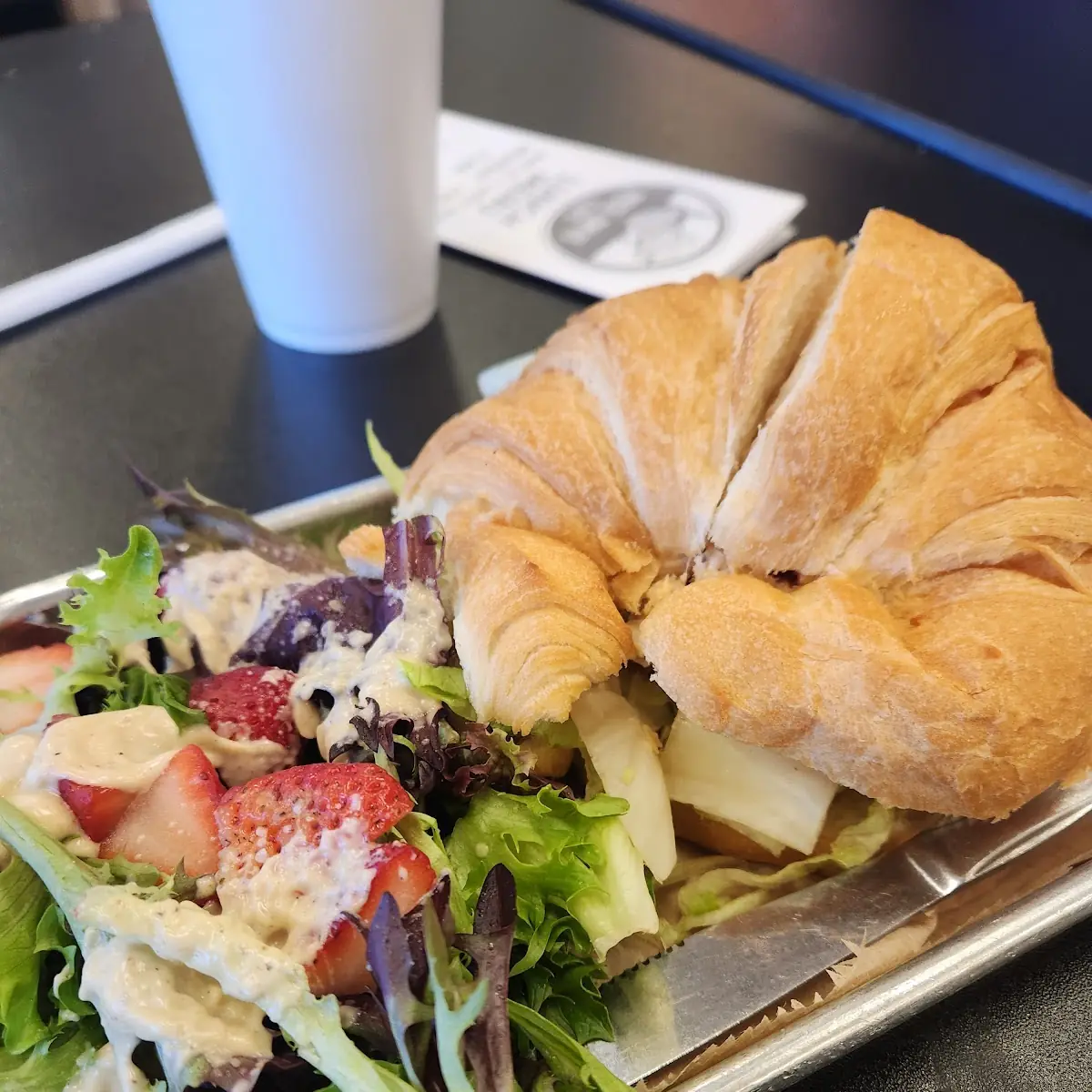 Victors Chicken Salad Croissant