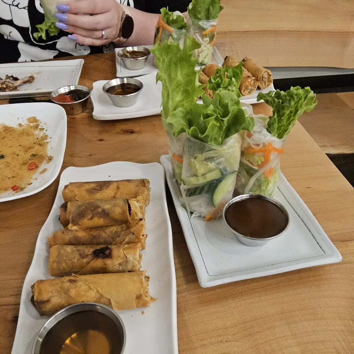 Spring Roll Salad Rolls