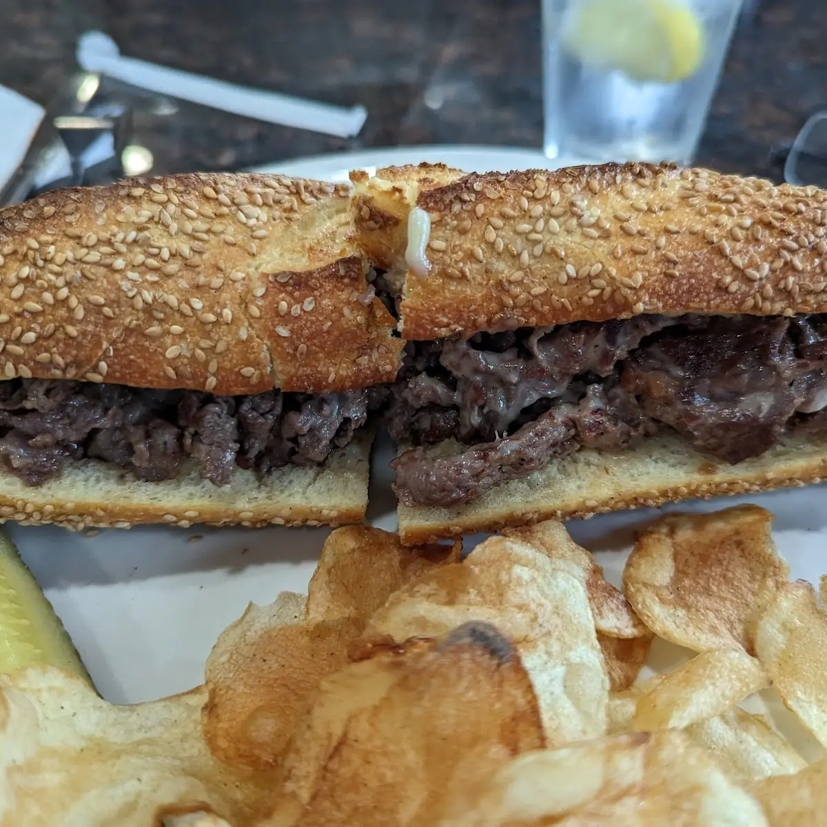 The Hand Cut Cheese Steak