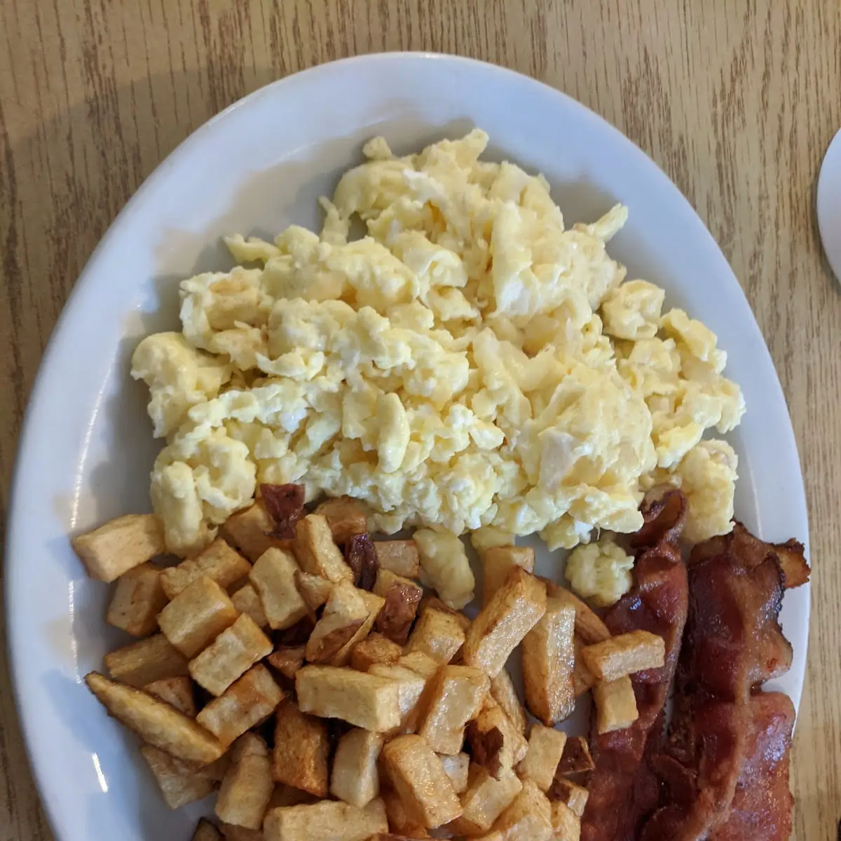 Scrambled Eggs and Bacon